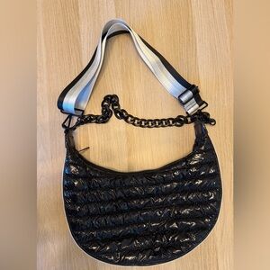 BCBGeneration Black Quilted Shoulder Bag